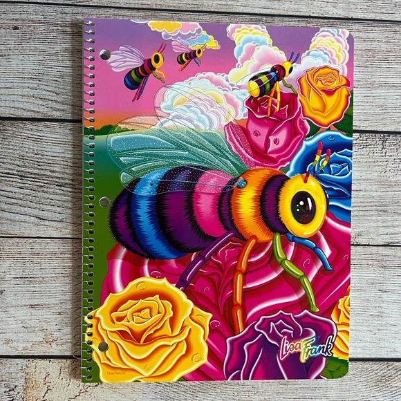 Lisa Frank Other - Vintage Lisa Frank Buzz the Bee Spiral Notebook